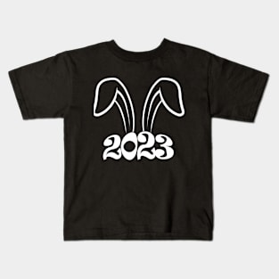 Year of the Rabbit, Chinese New Year, Lunar Year 2023 New Year, 2023 Year of the Rabbit Kids T-Shirt